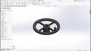 Volan Direksiyon Çizimi #solidworks #drawing #wheel