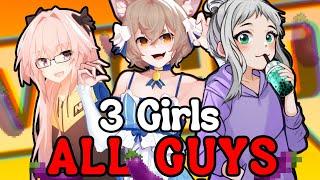 3 Guys All Girls... Girl Voice Trolling w Matta & Cyniko