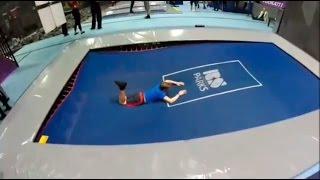 RENNIE VS MARKKU EXTREME TRAMPOLINE BATTLE