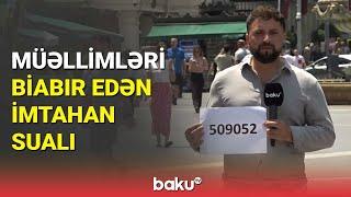 3-cü sinif şagirdi bu suala cavab verdi amma müəllimlər...  Təhsil ekspertindən açıqlama