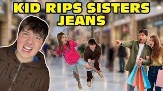 Kid Temper Tantrum Tears Sisters New Jeans Original