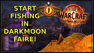 Fishing Farm In Darkmoon Faire GONE CRAZY  WoW The War Within