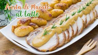 Arista di Maiale al Latte - Ricetta Arrosto di Maiale Brasato al Latte - 55Winston55