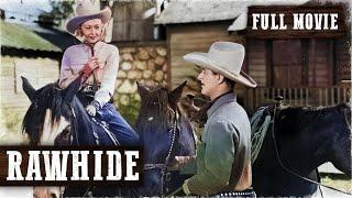 RAWHIDE  Full Western Movie  English  Free Wild West Movie