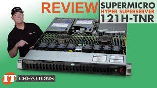 Dual 5th Gen Intel SP Supermicro Hyper SuperServer 121H-TNR REVIEW  IT Creations