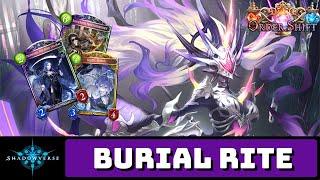 【Shadowverse】 Burial Rite Shadowcraft  Order Shift Rotation