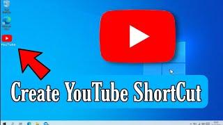 How To CreateAdd YouTube ShortCut On Desktop PC  Laptop