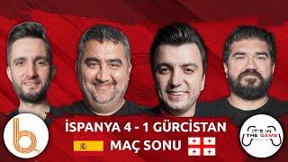 İspanya 4 - 1 Gürcistan Maç Sonu  Bışar Özbey Ümit Özat Rasim Ozan Kütahyalı ve Samet Süner