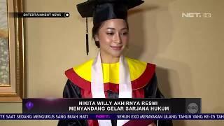 Nikita Willy Resmi Menyandang Gelar Sarjana Hukum