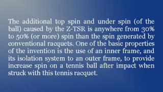 Paul Zarda Has Invented The Zarda-Top-Spin-Racquet