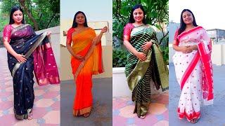 Flipkart Saree Haul  The Ethnic Swag from 299-  @GlamWithMe