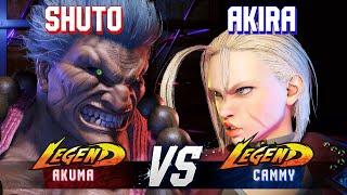 SF6 ▰ SHUTO Akuma vs AKIRA Cammy ▰ High Level Gameplay