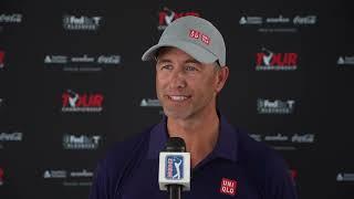 Adam Scott Sunday Flash Interview 2024 Tour Championship © PGA Tour