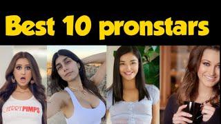 Best beautiful 10 pronstars  mia Khalifa  dani Daniel