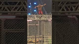 Adam Copeland Edge Falls Off The Cage Against Malakai Black Thru A Table #aew #aewdon #edge