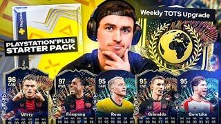 40 x PlayStation Plus & Weekly TOTS Upgrade Packs EA Servers 