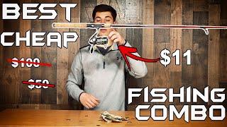 What is the BEST CHEAP Fishing Rod Combo Money Can Buy? Solved