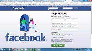 Anmelden bei Facebook - Registrierung und Nutzung