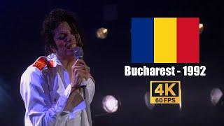 Michael Jackson  Man in The Mirror - Live in Bucharest October 1st 1992 4K60FPS