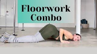 FLOORWORK COMBO FOR BEGINNERS  Floorwork For Pole Dance Tutorial