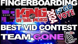 Gone Fingerboards  USAFBL King of the Plies  Largest Outdoor Fingerboarding Team Competition