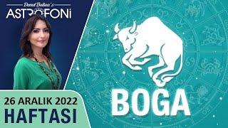 Boğa Burcu Haftalık Burç Yorumu 26 Aralık 2022 yükselen boğa astrolog Demet Baltacı astroloji