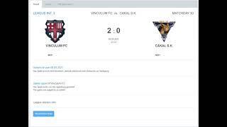 Vinculum FC 2-0 Cakal S K - PL INT 3 Match 30