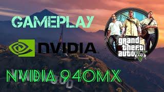 Gta V Gameplay PC Nvidia Gt-940mx