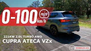 2023 Cupra Ateca VZx 0-100kmh & engine sound