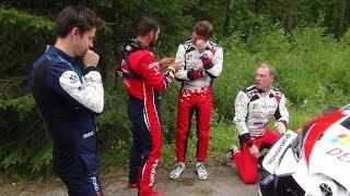 WRC Finland 2019 Shakedown More unseen video before the start