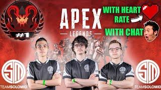 TSM WINS APEX ALGS FINALS WITH CHAT + HEART RATE