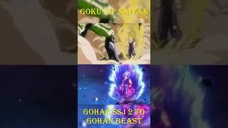 Evolution of Gohan Ssj 2 to Beast Gohan 1993-2022