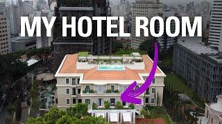 BEST HOTEL ROOM IN BRAZIL?  Inside the 6 star Rosewood São Paulo