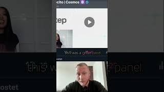 Cosmos Dubai Panel around Token 2049