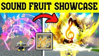 NEW SOUND FRUIT FULL SHOWCASE IN BLOX FRUITS UPDATE 20