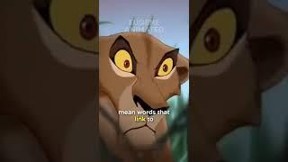 Did You Know In THE LION KING 2 SIMBA’S PRIDE…