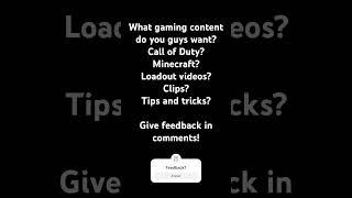 Gimme feedback guys  #music #callofduty #minecraft #gaming #feedback #memes #