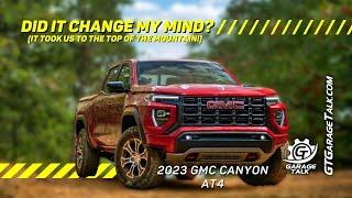2023 GMC Canyon AT4 Off-Road Test  Did It Change My Mind?