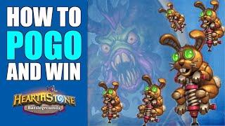 HOW TO WIN WITH POGOS  POGO HOPPER GUIDE  SAFE AND WINNING STRATEGY  HEARTHSTONE BATTLEGROUNDS