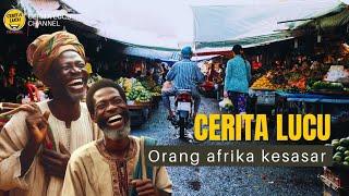 CERITA LUCU Orang Afrika Nyobain Nasi Goreng   Cerita Lucu Channel Eps. 4