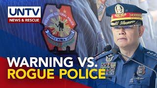 PNP Chief PGen. Marbil assures prosecution of cops involved in illegal activities