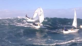 #OPTIMISTFOILSURFING  BIG WAVE MAROSA @ OPTIMIST SAILING CANIDO