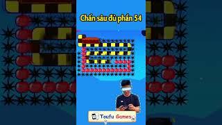 Apple Worm 54 - Thử thách chơi game Chấn sâu đù #games #noobvspro #tiktok #appleworm