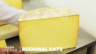 Why Traditional English Cheddar Is Aged In Caves  Regional Eats