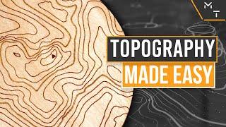 Quick & Easy Topographic  Contour Vector Maps For Laser Cutting  How to  Tutorial