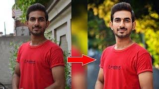 Photoshop Cs6 - Background Change and PhotoFace Retouch Tutorial - 2017