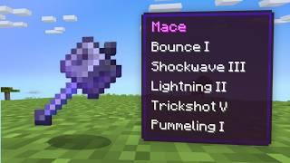 I added Overpowered Mace Enchantments to Minecraft...