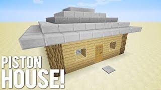 Minecraft 9x9 Piston House