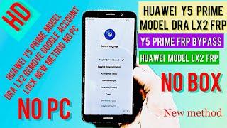 Y5 Prime DRA LX2 FRP bypassBypass frp Dra LX2Frp bypass mobile Huawei Y5 prime new method