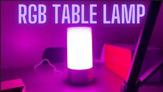 Hifree LT-T6 Touch LED RGB Table Lamp Unboxing & Review Great Gift